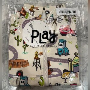 Little Sleepies Disney Pixar Radiator Springs Zip Hoodie NIB